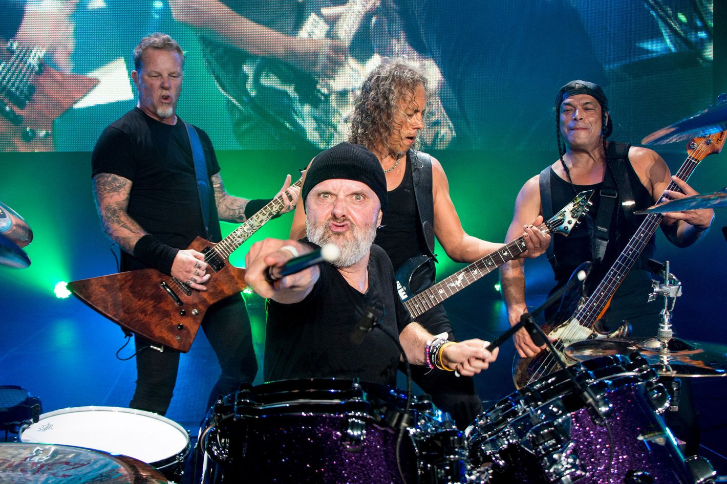 Картинка группы metallica